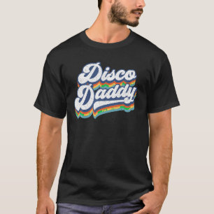 T-shirt Retro Disco Daddy 60s les années 70 Costume de fêt