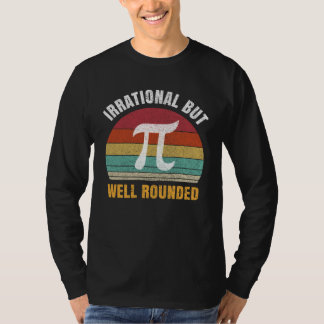 T-shirt Retro distressed Happy Pi Day Math Geek for 3 14 D