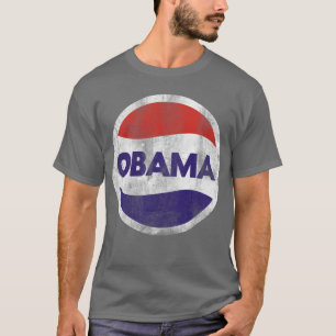 T-shirt Rétro d'Obama affligé