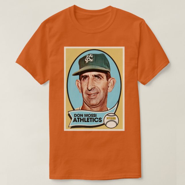 T-shirt Retro Don Mossi Baseball d (Design devant)