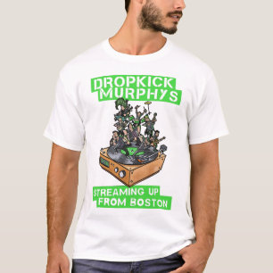 T-shirt Retro Dropkick Murphys Diffusant De Boston 20