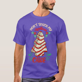 T-shirt Rétro du gâteau de Noël