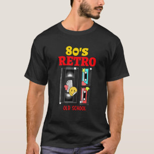 T-shirt Rétro École Vieille des Années 80