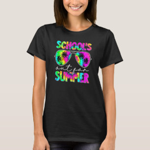 T-shirt Rétro Écoles de Dernier Jour Sorties Pour Enseigne