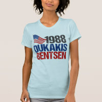 Rétro élection 1988 de Dukakis Bentsen
