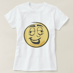 T-shirt Rétro Emoji ivre