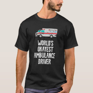 T-shirt Rétro EMT pour chauffeur ambulancier le plus Okaye