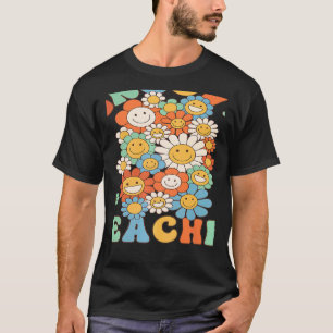 T-shirt Retro Enseignant Super Super fête d'anniversaire M