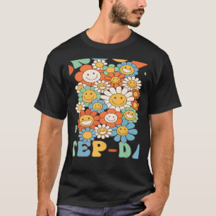T-shirt Retro Étape Super Papa Super fête d'anniversaire M