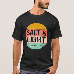 T-shirt Rétro Été Salt Lumière Femmes s Chrétien Vêtements