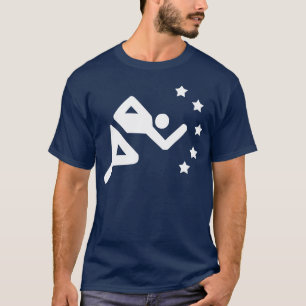 T-shirt Rétro étoile de voie