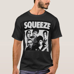 T-shirt Retro Extraordinaire Squeeze Rock Band Music Man