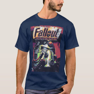 T-shirt Retro Fallout Piel Cover girl