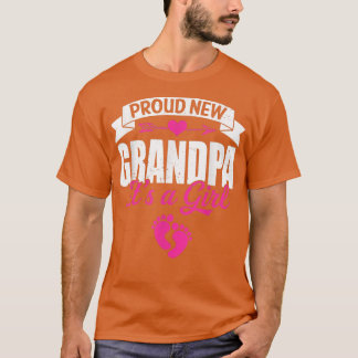 T-shirt Retro Famille Fière Nouveau Grand-Père C'est une f