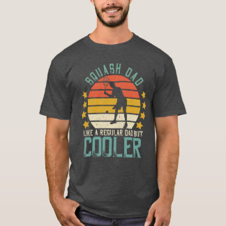 T-shirt Retro Fête des Pères Écraser Papa Comme Un Papa Ré