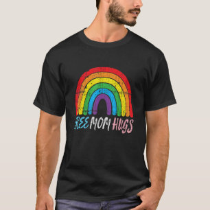 T-shirt Retro Fier Maman Lgbt Ally Femmes Libérez Maman Hu