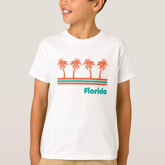 T-shirt Rétro Floride (Devant)