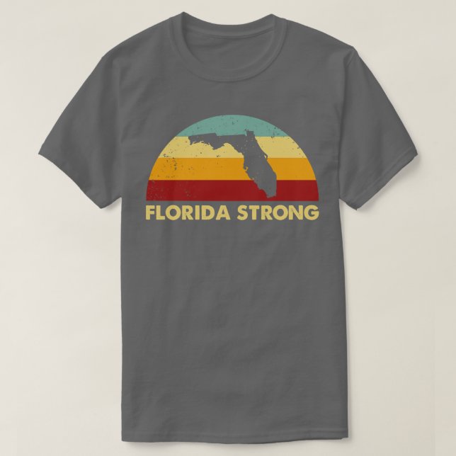 T-shirt Retro Floride Strong (Design devant)