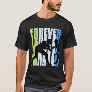 T-shirt Retro Forever Lutte Vintage Grades Distressées