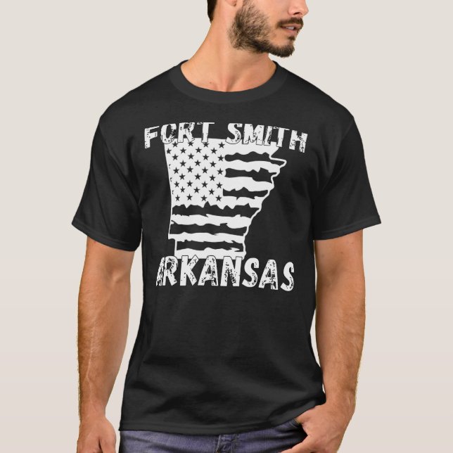 T-shirt Retro Fort Smith Arkansas Appareils 1 (Devant)