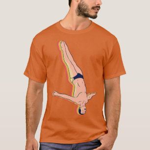 T-shirt Retro Free Dive