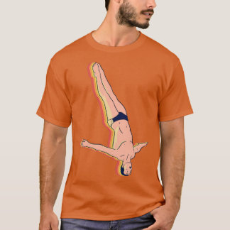 T-shirt Retro Free Dive