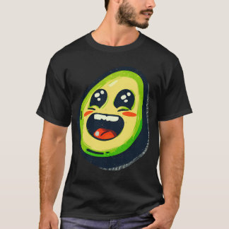 T-shirt Rétro Funny Avocado