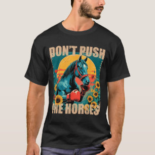 T-shirt Retro Funny Dont Pousser La Citation De Mème Des C