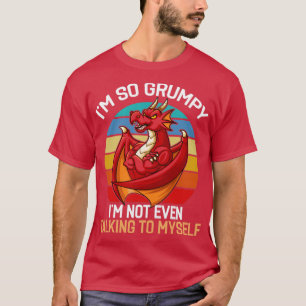 T-shirt Retro Funny Dragon Volant Mythique Créature Je Sui