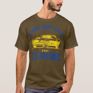 T-shirt Retro Funny Je ne suis pas Vieux Im Classic Graphi