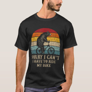 T-shirt Retro Funny Vélo Pour Cycliste Vélo les années 70