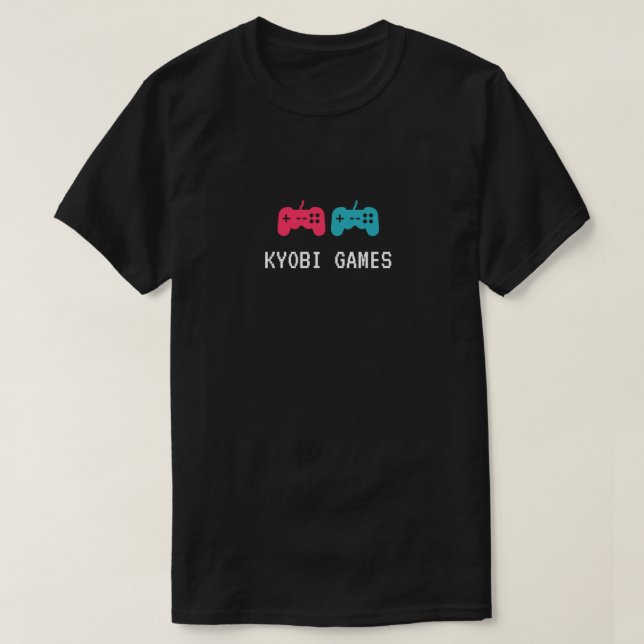 T-shirt Retro Gamer’s Delight - KYOB! JEUX classiques (Design devant)