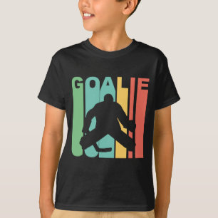 T-shirt Rétro gardien de but d'hockey