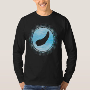 T-shirt Retro Geoduck Dit Saltwater Gooey Clam