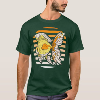 T-shirt Retro Goldfish Aquarium Fish Lover