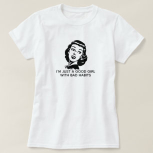 T-shirt Retro Good Girl