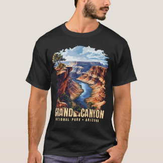 T-shirt Retro Grand Canyon National