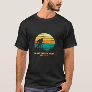 T-shirt Retro Grand Canyon Ouest Arizona Bigfoot Souvenir