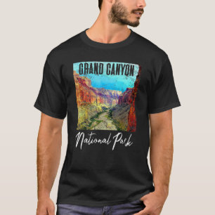 T-shirt Rétro Grand Canyon Parc national de Célébration Am