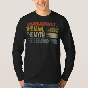 T-shirt Retro Granddaddy Homme Mythe Légende Pères Vintage