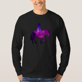 T-shirt Retro Graphic Horse Lover Equestrian Rider Horses