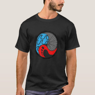 T-shirt Retro Graphic Run Bike Swim Triathlon S