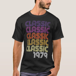T-shirt Rétro graphique classique 40 années quarantième