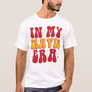 T-shirt Rétro Groovy À Mon Ère Travis 