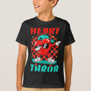 T-shirt Rétro Groovy Coup de Foudre Saint-Valentin Tout-Pe