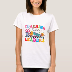 T-shirt Rétro Groovy Enseignement des futurs leaders Ck à