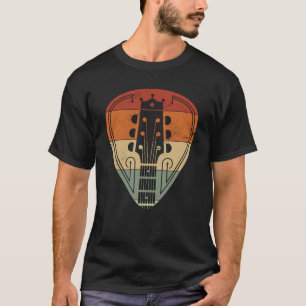 T-shirt Retro Guitare Pick
