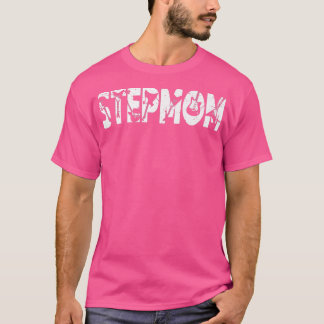 T-shirt Retro Guitariste Mère Stepmaman Guitare Fête des M