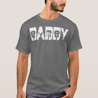 T-shirt Retro guitariste père papa Fête des pères guitare 