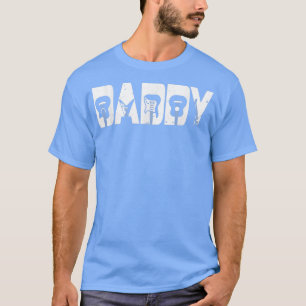 T-shirt Retro guitariste père papa Fête des pères guitare